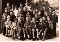 Kuva 22. Reilan pyhäkoululaisia 1960-luvulla.