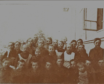 Kuva 05. Reilan koululaisia 1920-luvulla